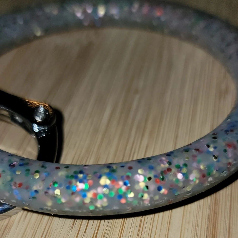 Multi Colored Speckled Keychain